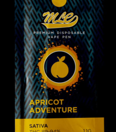Major League Extractions Vape Pen 1.1g THC - Apricot Adventure (Sativa)