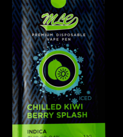 Major League Extractions Pen -1.1g THC - Chilled Kiwi Berry Splash